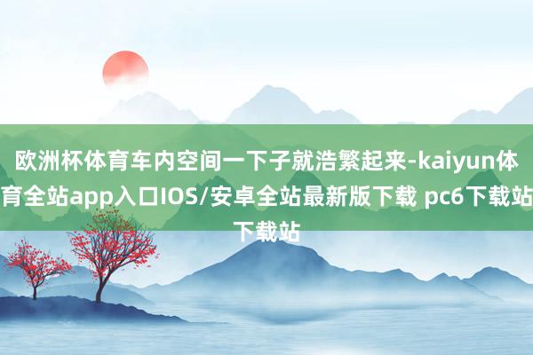 欧洲杯体育车内空间一下子就浩繁起来-kaiyun体育全站app入口IOS/安卓全站最新版下载 pc6下载站
