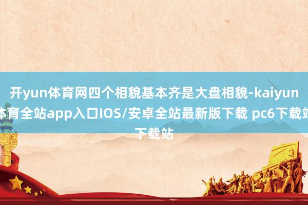 开yun体育网四个相貌基本齐是大盘相貌-kaiyun体育全站app入口IOS/安卓全站最新版下载 pc6下载站