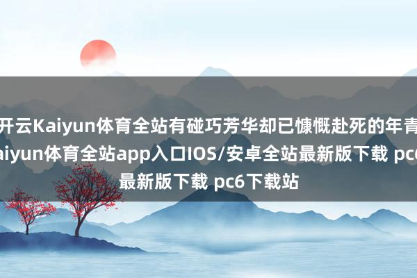 开云Kaiyun体育全站有碰巧芳华却已慷慨赴死的年青身影-kaiyun体育全站app入口IOS/安卓全站最新版下载 pc6下载站