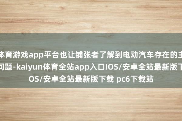 体育游戏app平台也让铺张者了解到电动汽车存在的主要颓势、常见问题-kaiyun体育全站app入口IOS/安卓全站最新版下载 pc6下载站