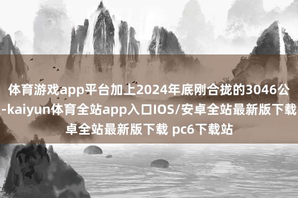 体育游戏app平台加上2024年底刚合拢的3046公里锁边工程-kaiyun体育全站app入口IOS/安卓全站最新版下载 pc6下载站