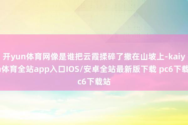 开yun体育网像是谁把云霞揉碎了撒在山坡上-kaiyun体育全站app入口IOS/安卓全站最新版下载 pc6下载站